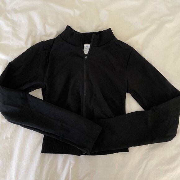 House iD Longsleeve Black Zip Size Small - Picture 1 of 3
